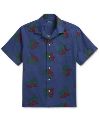 Men's Classic-Fit P-Wing Camp Shirt