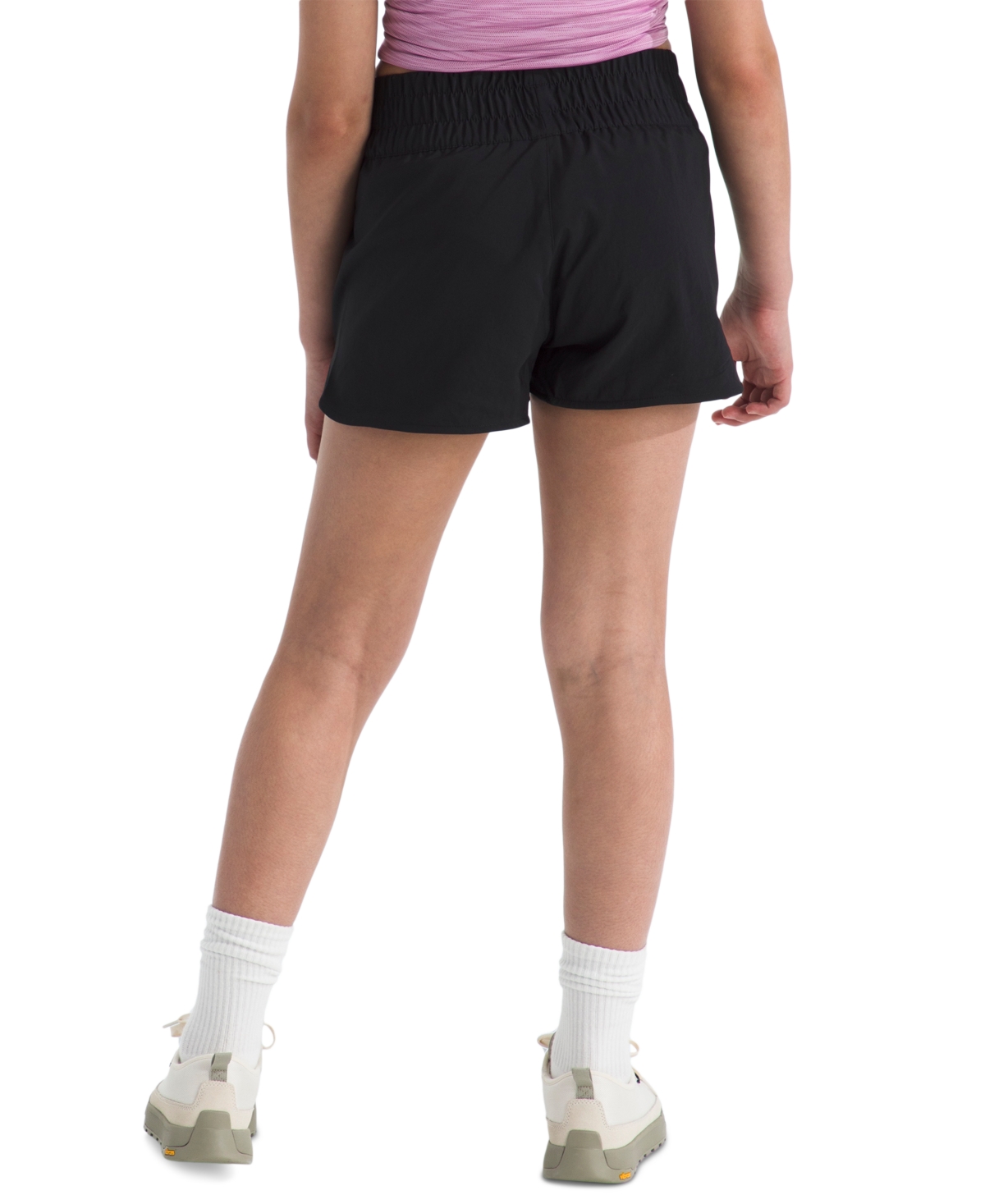 The North Face Big Girls Never Stop Moving Shorts In Tnf Black