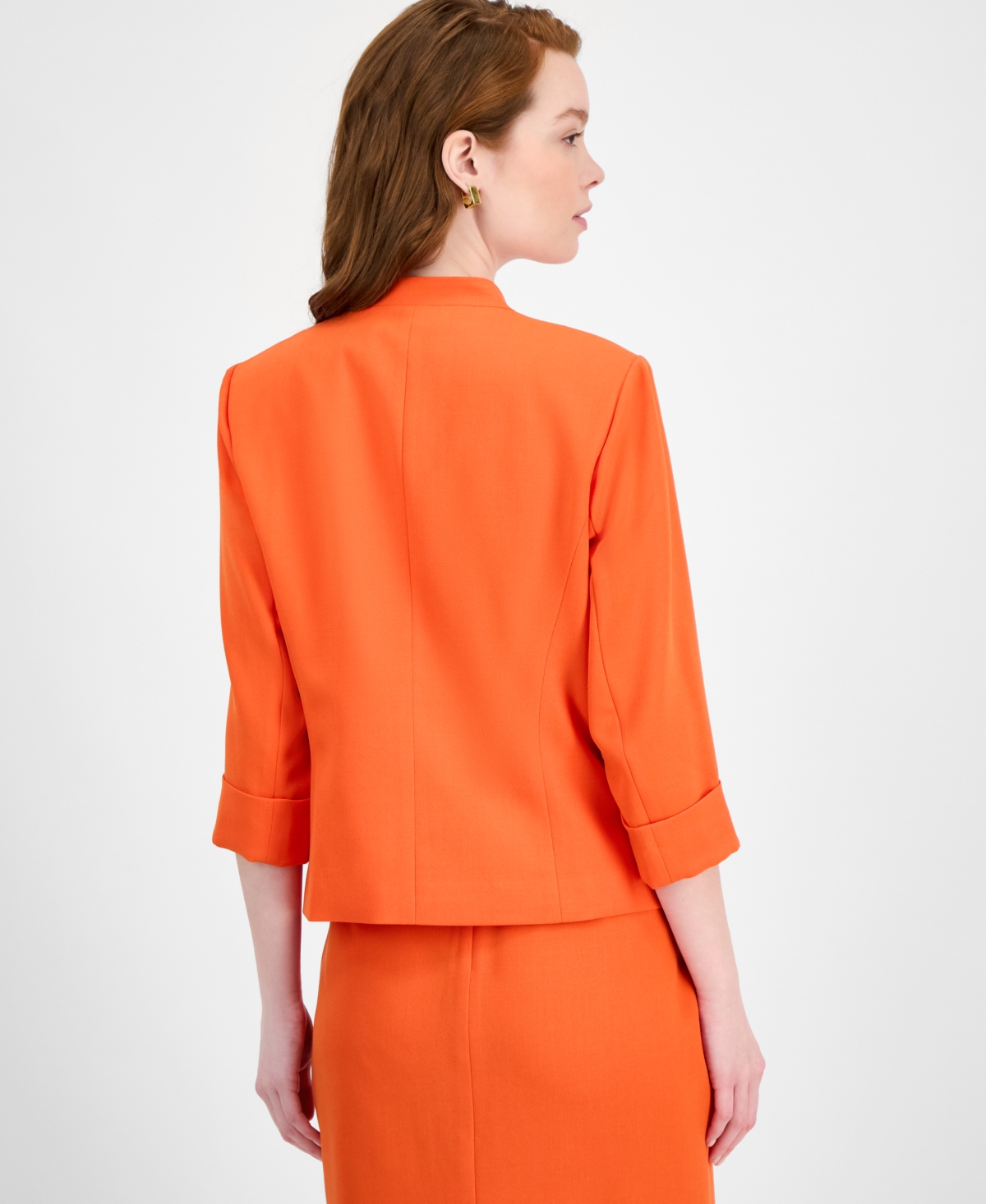 Kasper Crepe Cardigan Jacket, Regular & Petite Sizes