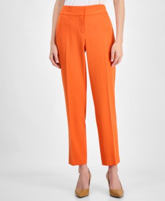 Women's Stretch Crepe Slim Leg Pant, Regular & Petite Sizes 