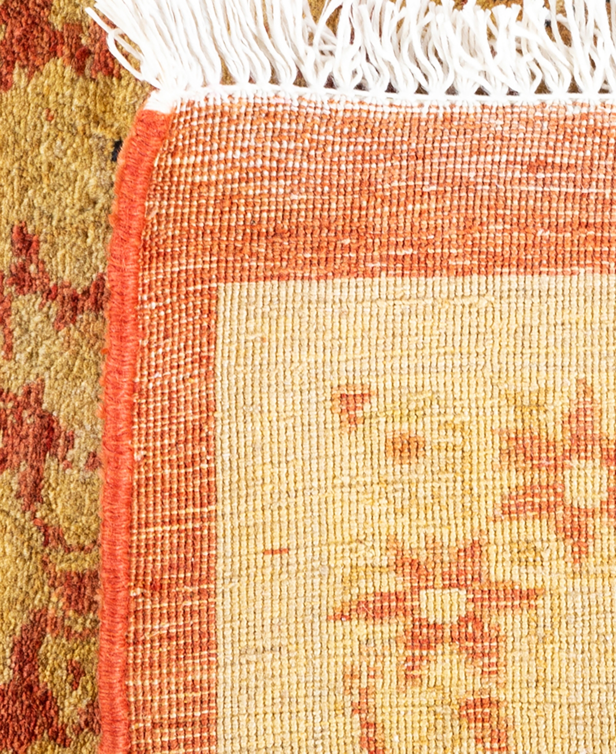 Adorn Hand Woven Rugs Mogul M1395 9'5''x11'10'' Area Rug In Orange