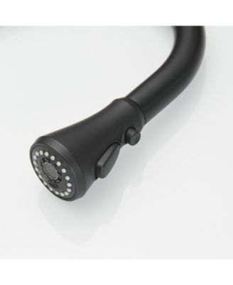 Single-Handle Pull-Down Sprayer and 3 Spray Modes High Arc Kitchen Faucet