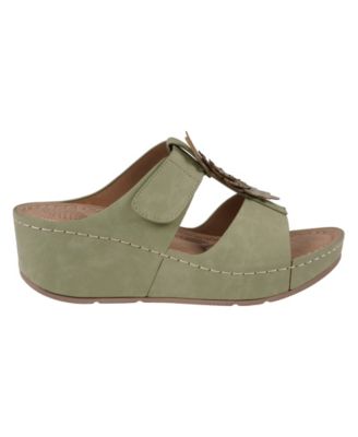 Women's Talia Floral Wedge Sandals