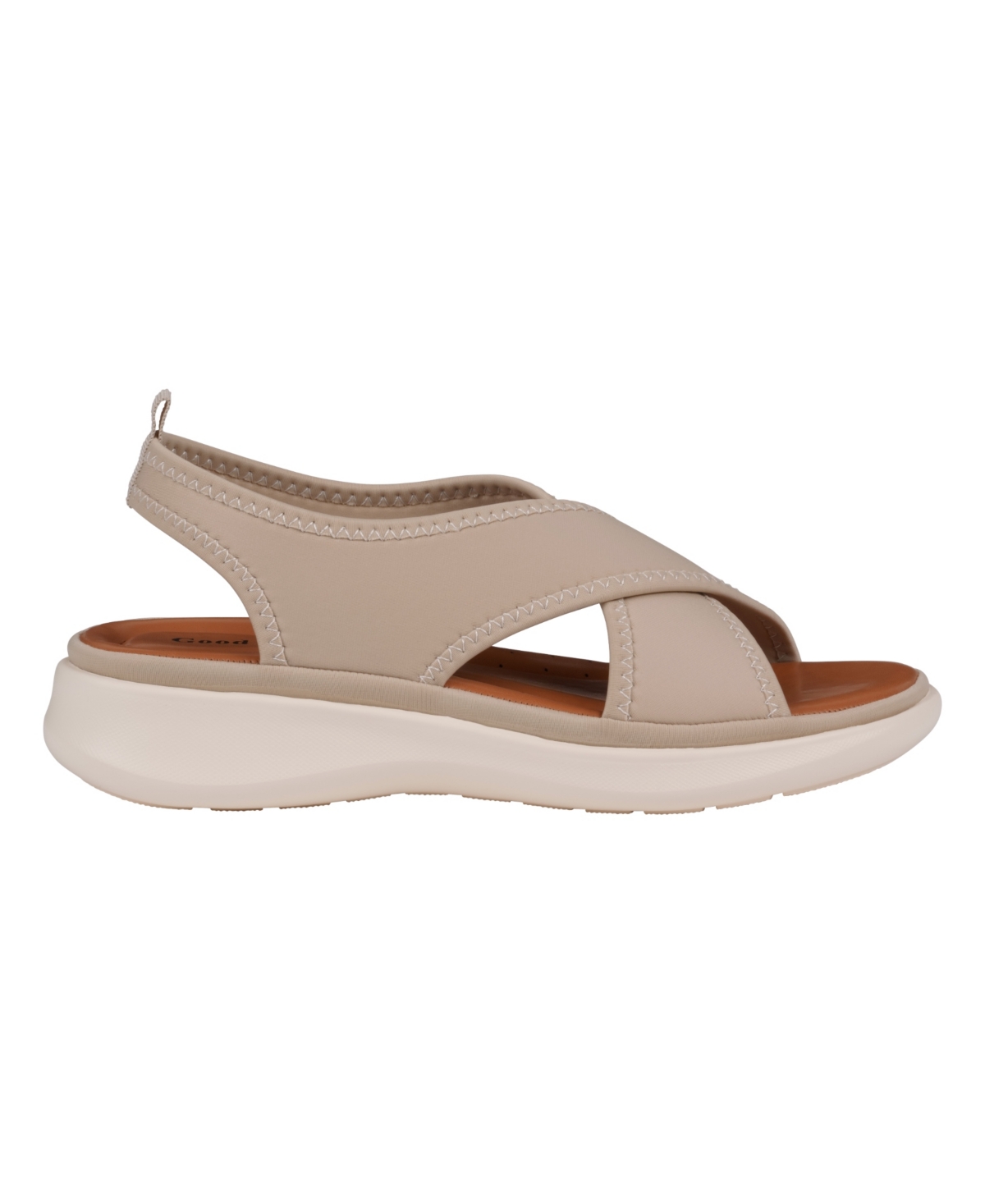 Gc Shoes Nixie Stretch Sandal In Nude