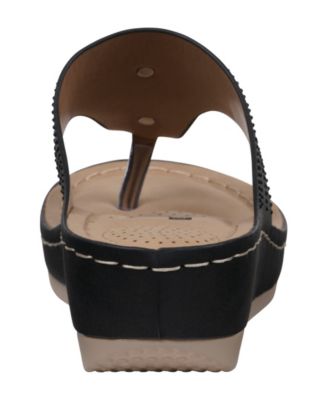 Women's Cora Embellished Floral Wedge Sandals