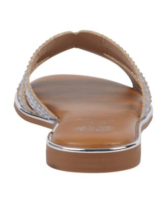 Women's Clara Embellished Flat Sandals