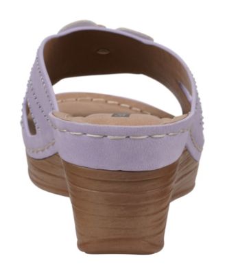 Women's Fiora Floral Wedge Sandals