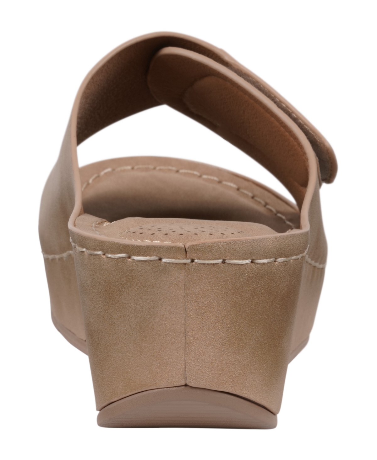 Gc Shoes Annora Wedge Sandal In Gold