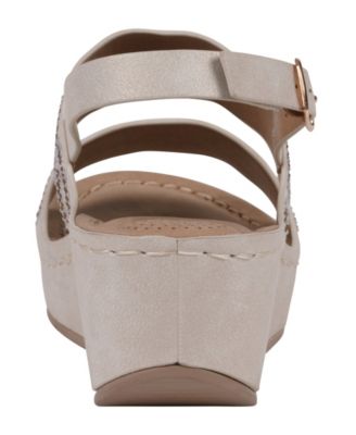 Women's Alexia Embellished Wedge Sandals