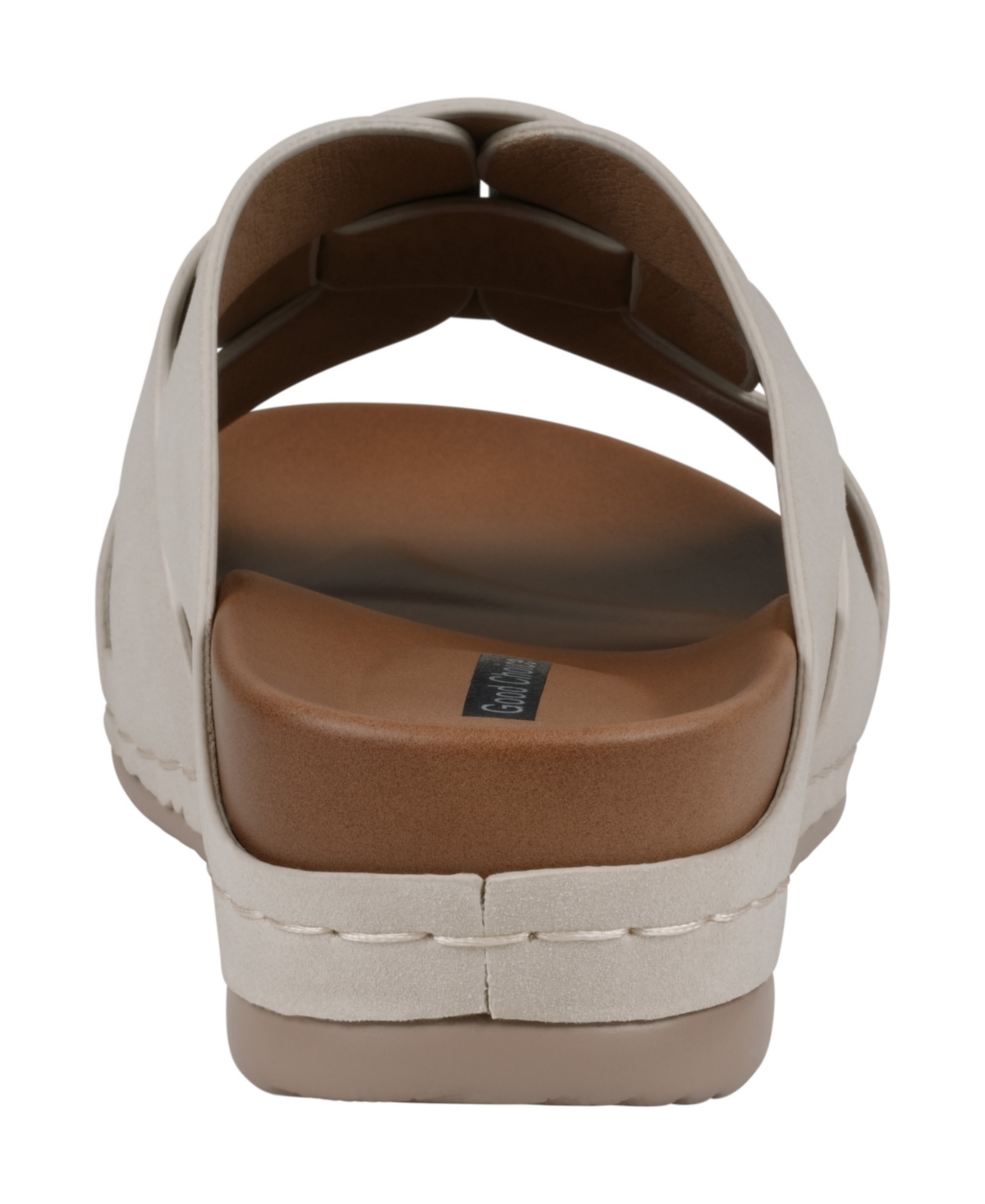 Gc Shoes Women's Betsy Embellished Wedge Sandals In Nude