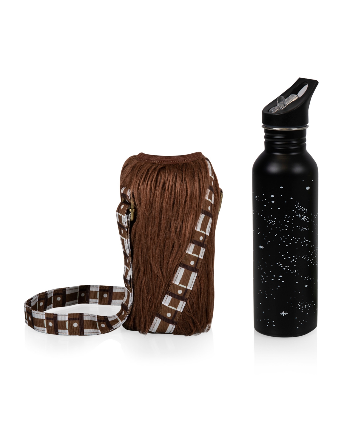 Oniva Star Wars Chewbacca Bottle Cooler Tote Set, 24 Oz. In Brown