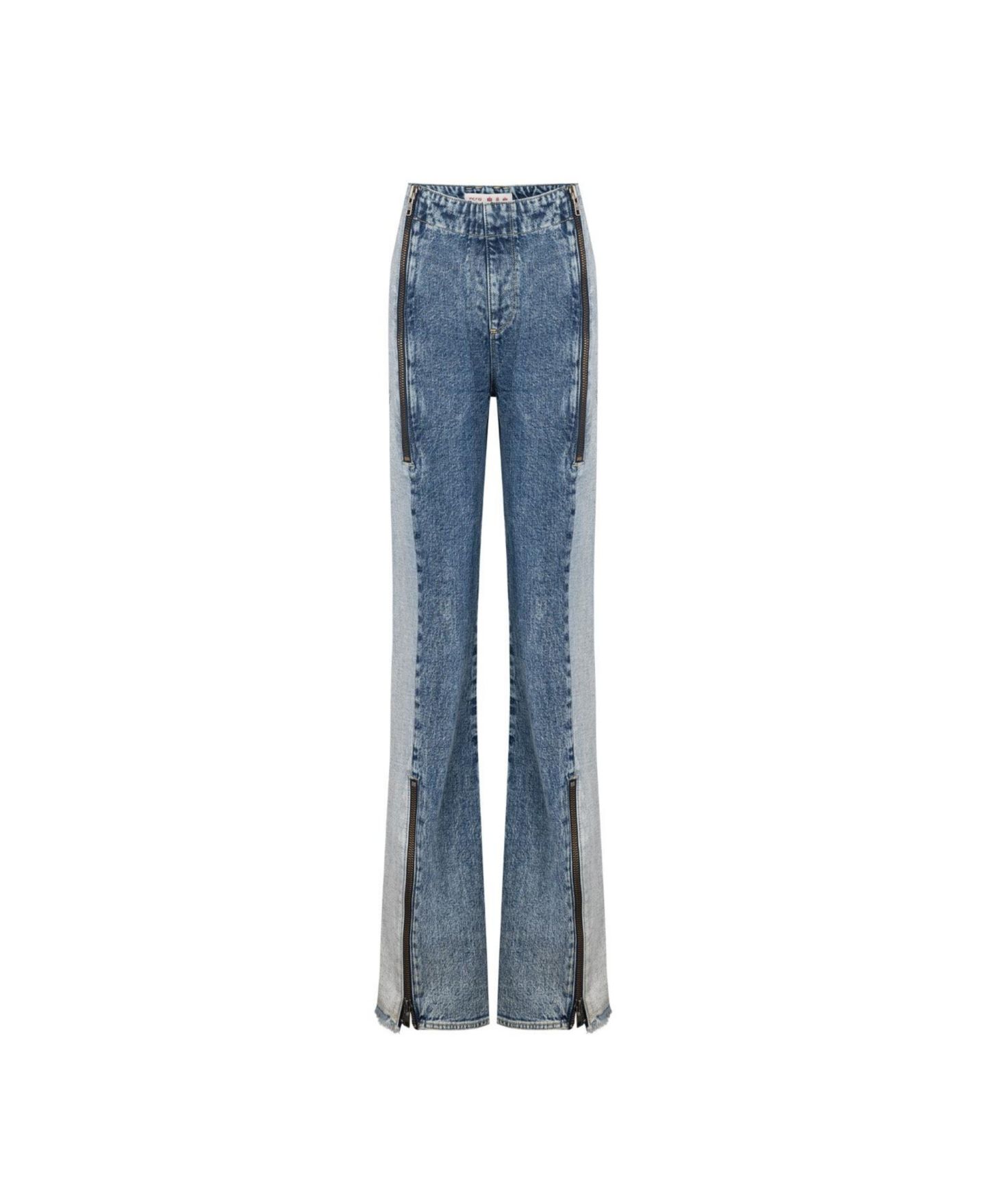 Женские джинсы PCFG Free Heaven Inside Out Blue, цвет: Синий — фото 2