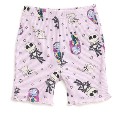 Girls Ribbed Peplum T-Shirt and Shorts Outfit Set