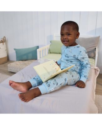 Baby Boys Footless Pajamas with Reverse Zipper, 3-Pack