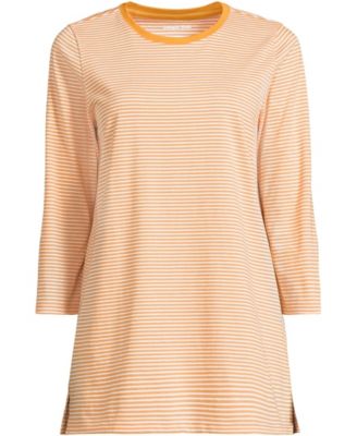 Women's Tall 3/4 Sleeve Cotton Supima Tunic