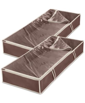 Whitmor - 2 Pc. Jumbo Underbed Storage Bag Set