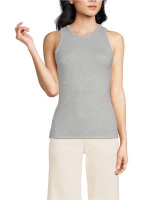 Women's Drapey Rib Fitted Tank Top