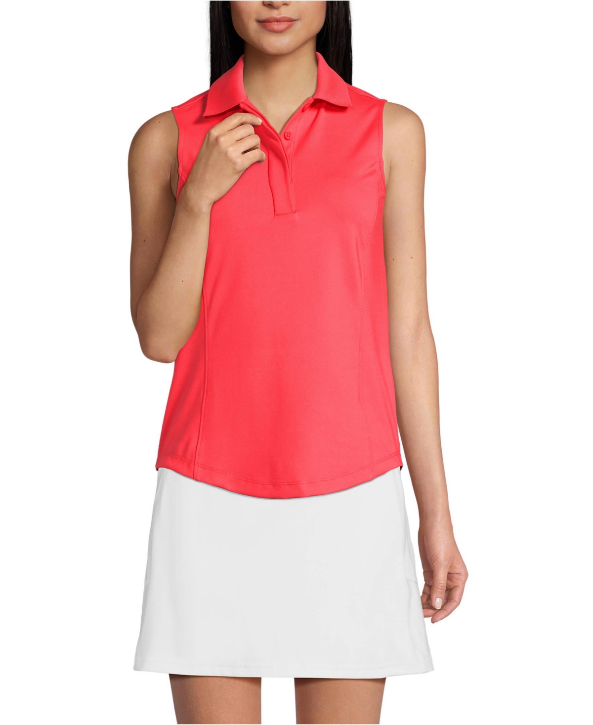 Women's High Impact Polo - Pale yellow