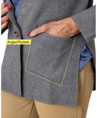 Women's Adaptive Magnetic Button Cardigan