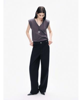 Women's V-Neck Padded T-Shirt