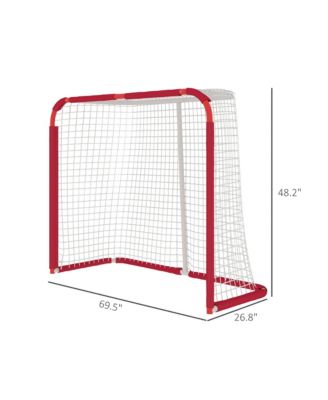 Soccer Goal, Practice Soccer Goal Net with Steel Frame, PE Mesh