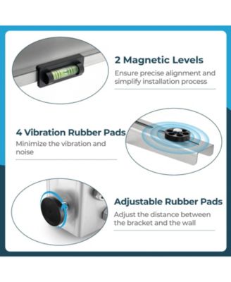 Mini Split Wall Mounting Bracket for 12000-24000 BTU Universal Ductless AC