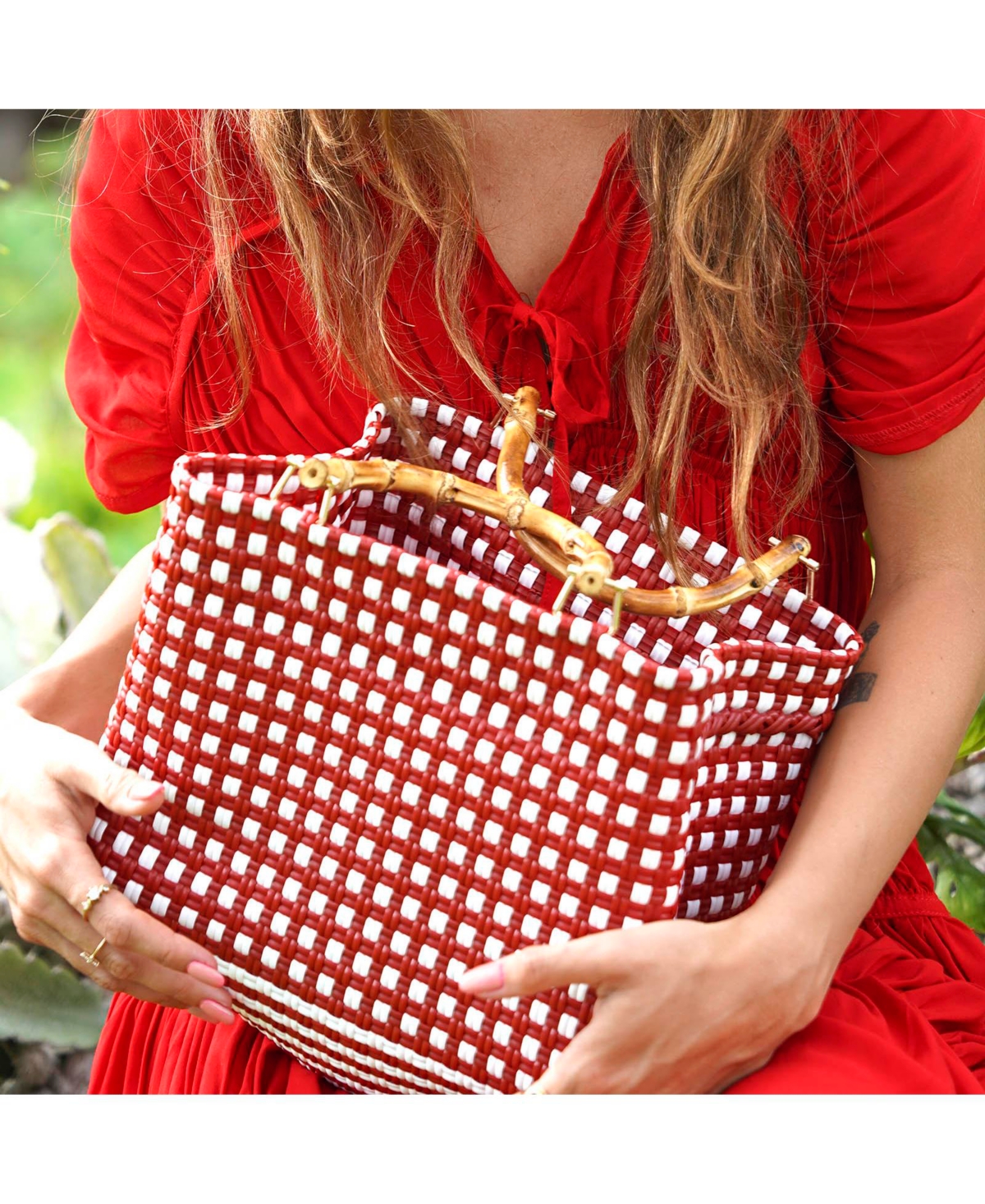 Tuku Los Angeles Recycled Market Tote Bag