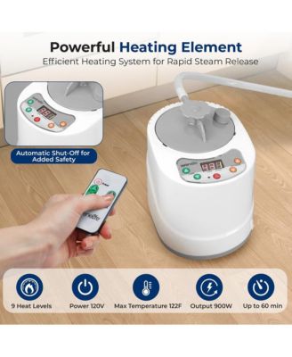 Compact & Portable Steam Sauna - One-Person Detox & Relaxation Tent (Gray