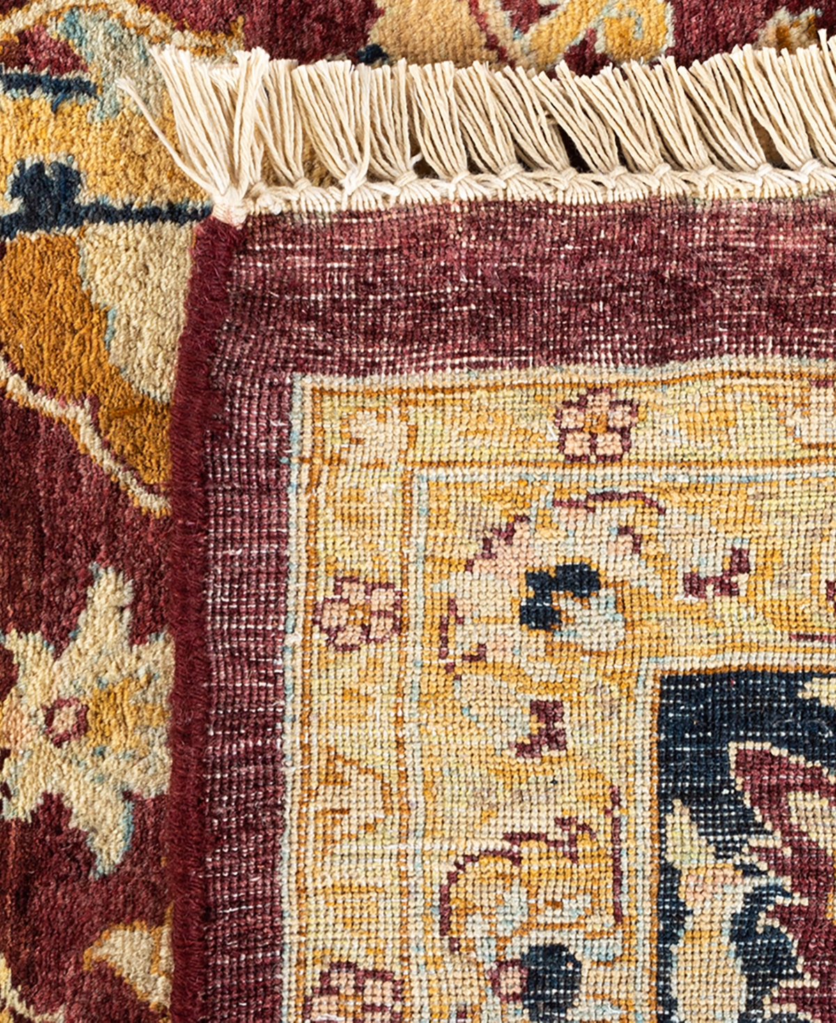 Adorn Hand Woven Rugs Mogul M1149 8'1''x10'5'' Area Rug In Red
