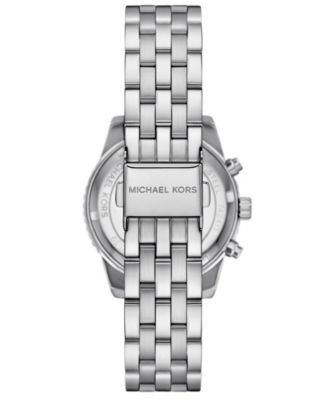 Women's Bryant Chronograph Silver-Tone Stainless Steel Watch, 35mm