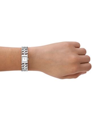 Women's Darrington Silver-Tone Stainless Steel Watch, 14mm