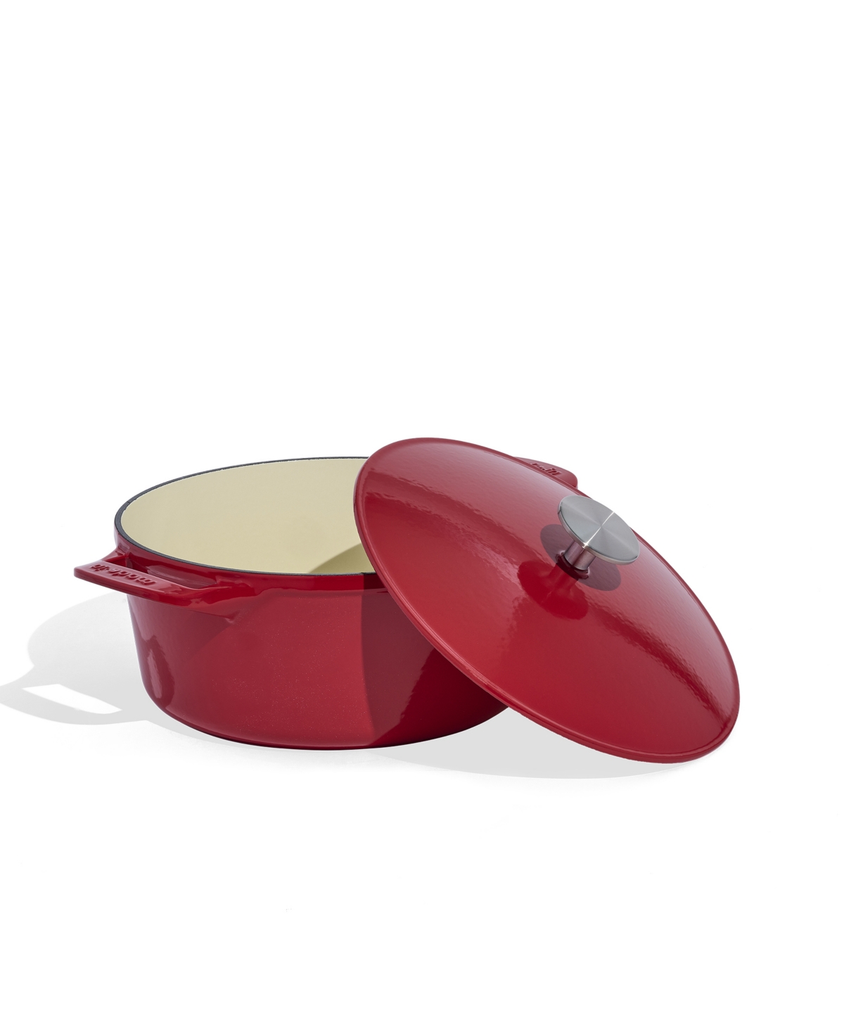 Made In Enameled Cast Iron 5.5-quarts Round Dutch Oven With Lid