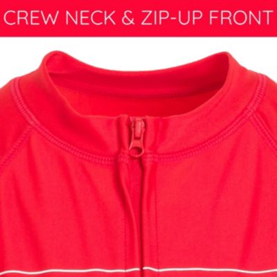 Boys Marvel UPF 50+ Rash Guard Swim Shirt to