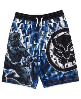Little Boys Spider-Man Captain America Hulk Iron Man Pullover Rash Guard & Swim Trunks Outfit Set to