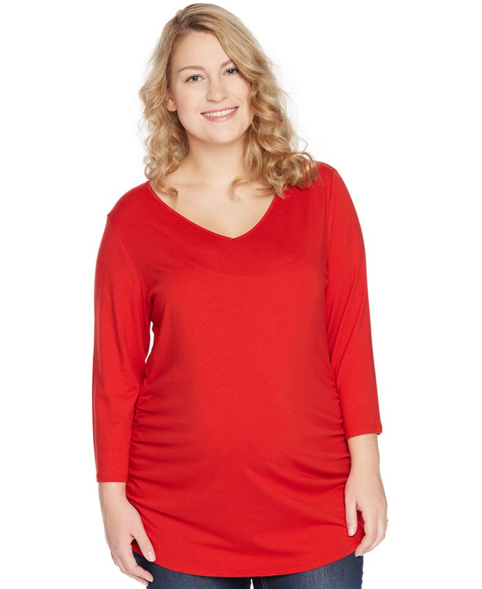 macy's plus size maternity