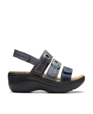 Merliah2 Bali Wedge Leather Casual Sandals