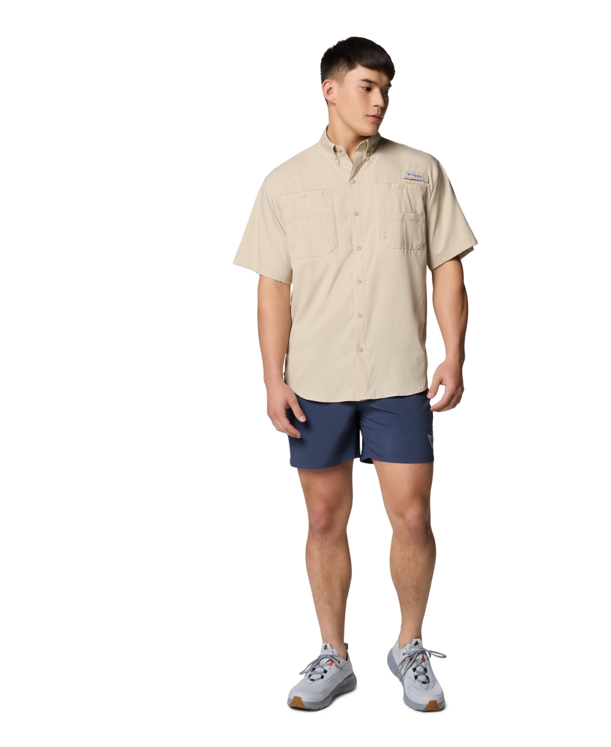 Columbia Men's Terminal Roamer Stretch Shorts In Blue