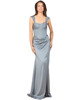 Women's Sleeveless Corset Gown