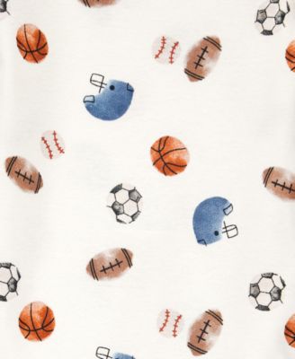 Baby Boys 3-Pc. Cotton Football Little Character Set