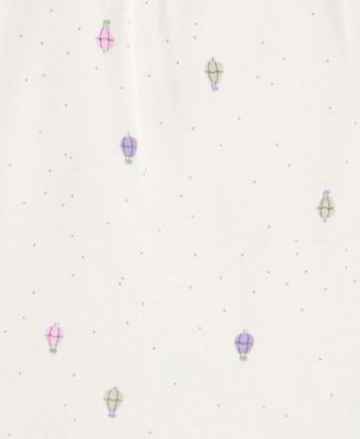 Baby Girls Cotton Bodysuit Dress & Cardigan, 2 Piece Set