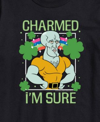 Men's SpongeBob SquarePants Charmed I'm Sure Short Sleeve T-Shirt