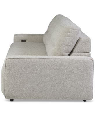 Frandlyn 3-Pc. Fabric Power Sliding Sofa, Exclusively at Macy's