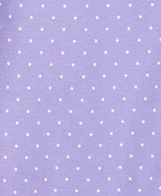 Baby Girls 5-Pk. Cotton Floral Polka-Dot Short-Sleeve Bodysuits