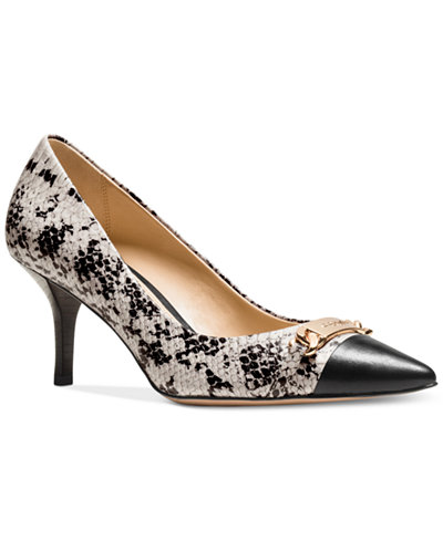 COACH Bowery Pointed-Toe Pumps