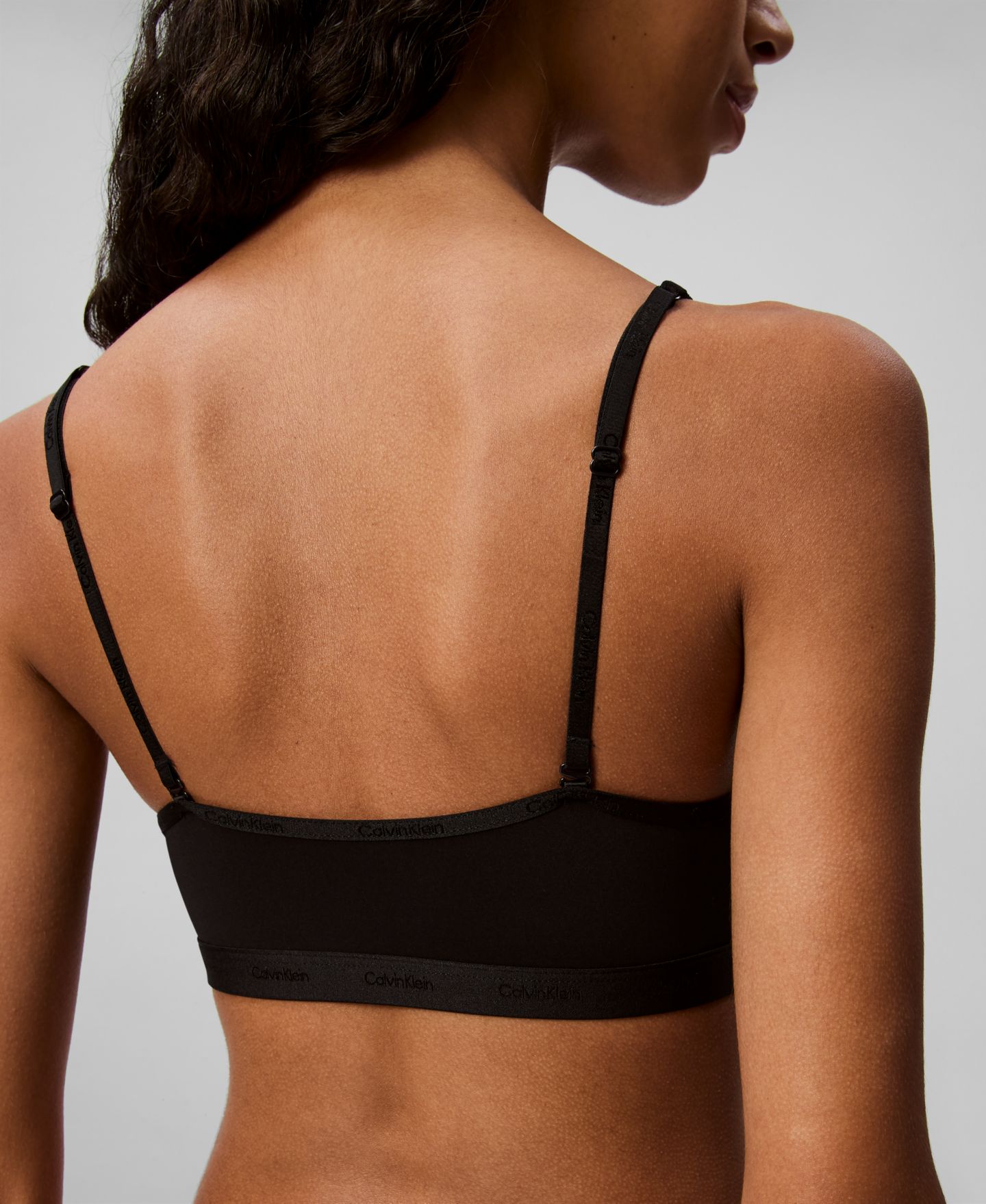 Бралетт Body, лёгкая чашка — Calvin Klein, цвет: Чёрный — фото 4