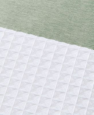 Spa Waffle 3M-Scotchgard™ Shower Curtain, 72" x  72"