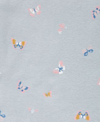 Baby Girls 3-Pc. Cotton Butterfly Little Character Set 