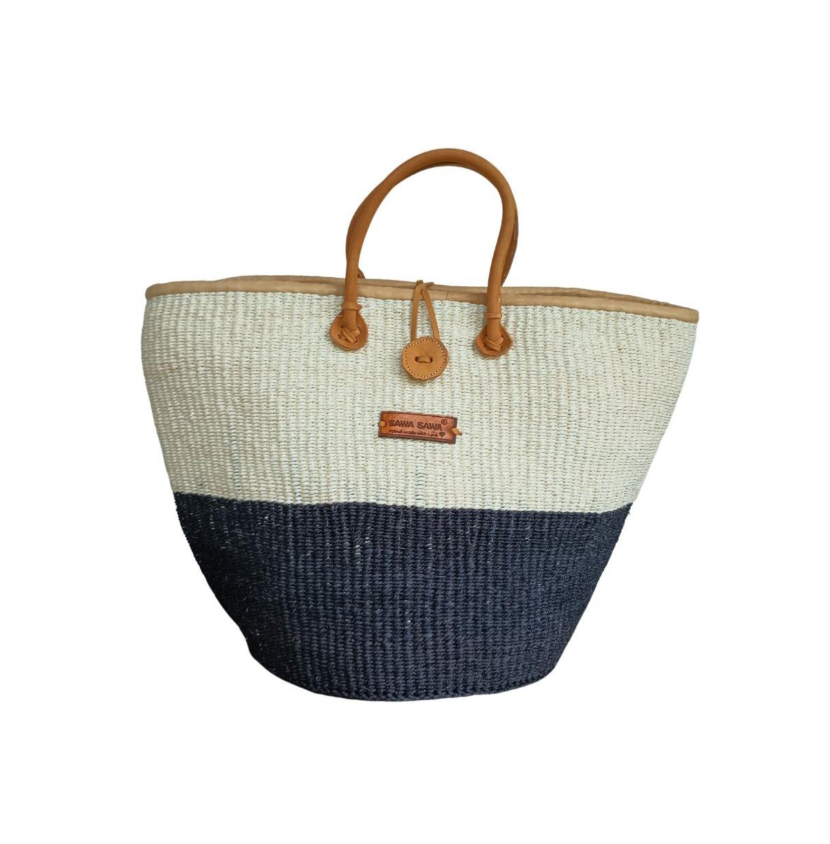 Balance Half Handmade Sisal Basket Tote