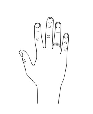 Simple Double Grooved Brushed Matte Center Stripe Couples Titanium Band Ring Silver Tone Comfort Fit