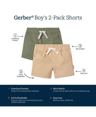Toddler Boys 2-Pack Shorts